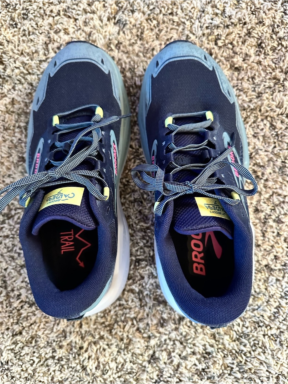 Brooks Caldera 7 Trail Running Shoe - Picture 9 of 9